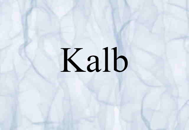 Kalb