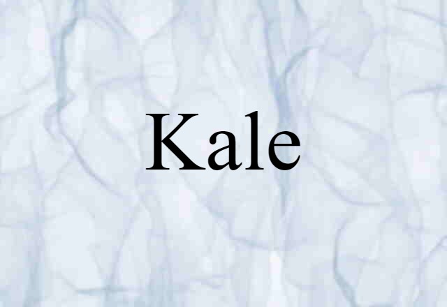 kale