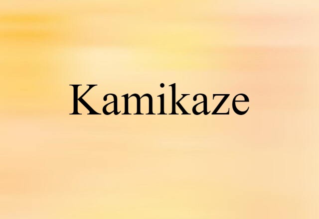 kamikaze