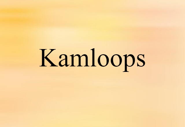 Kamloops