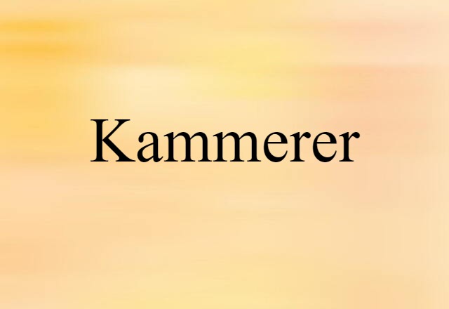 Kammerer