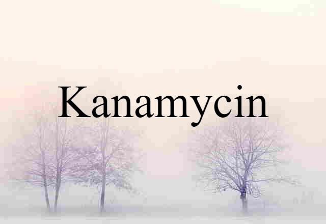 kanamycin