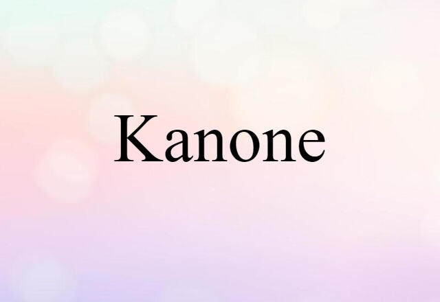 kanone