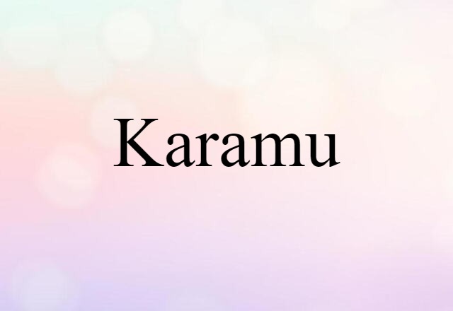 karamu