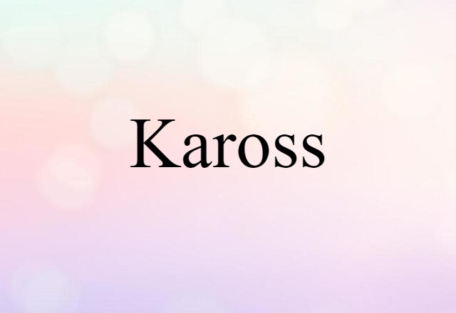 kaross