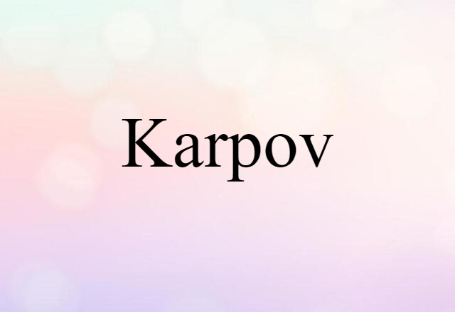 Karpov