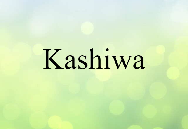 Kashiwa