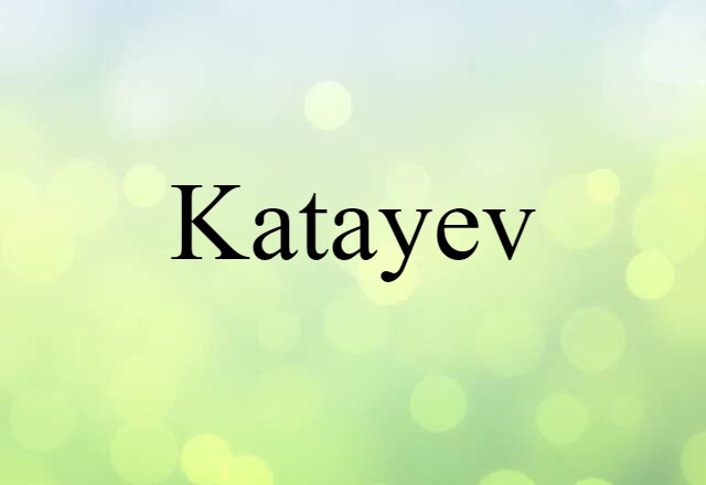 Katayev