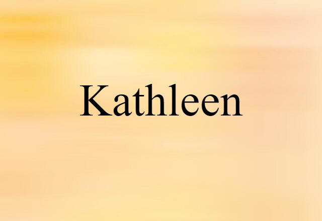 Kathleen