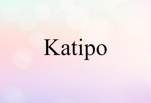 katipo