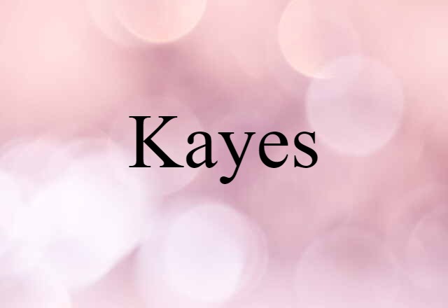 Kayes