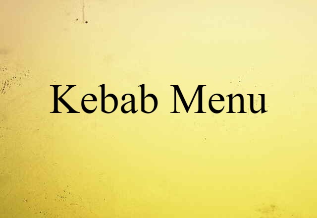 kebab menu