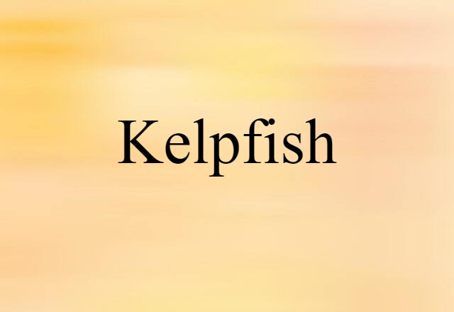 kelpfish