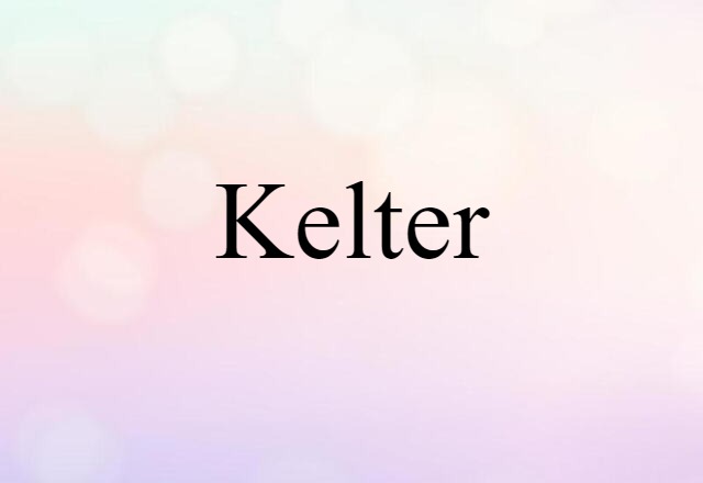 kelter