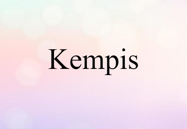 Kempis