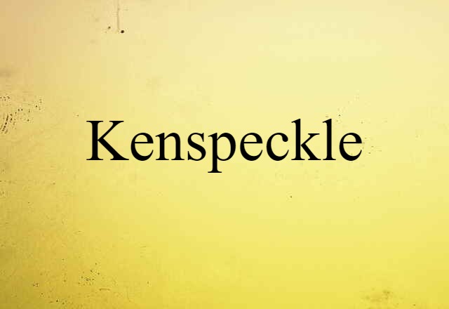 kenspeckle