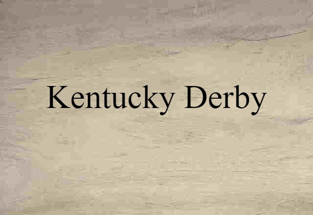 Kentucky Derby