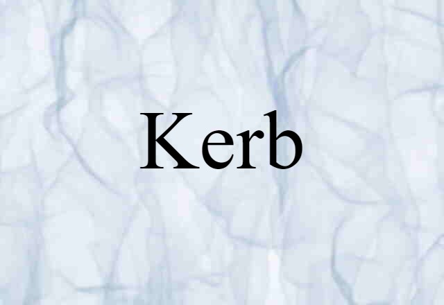 kerb