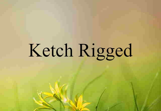 ketch-rigged