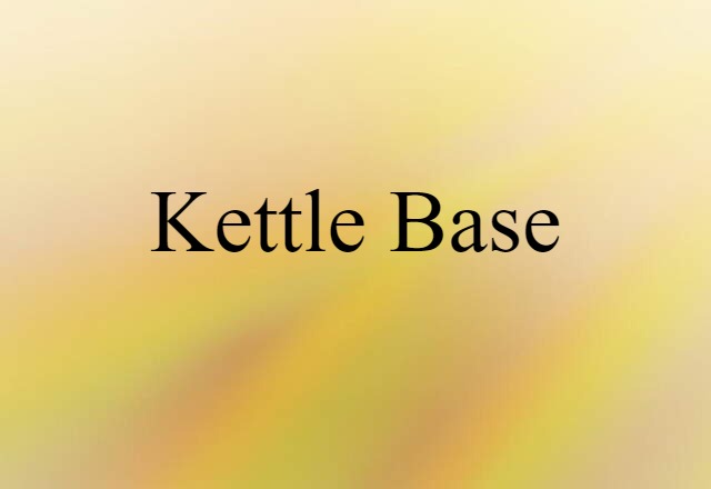 kettle base