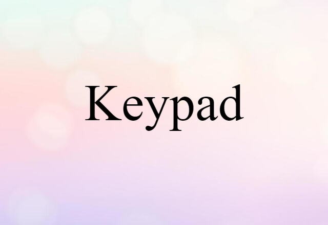 keypad