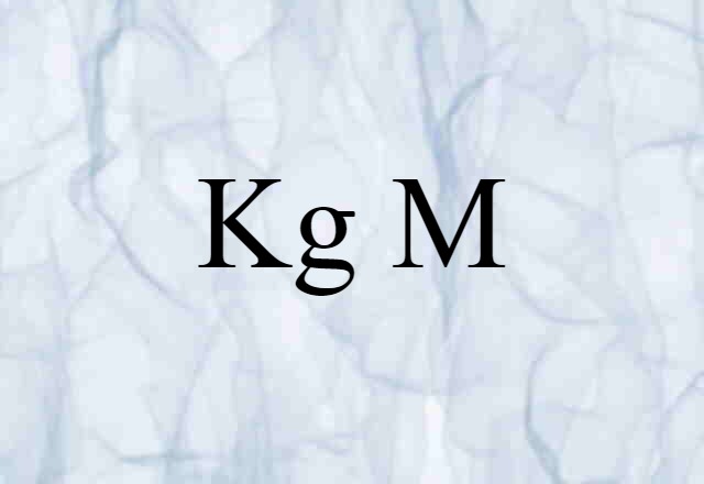 kg-m