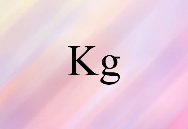 kg