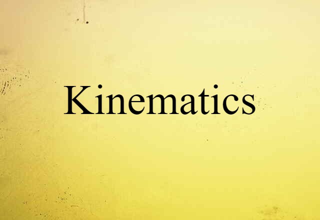 kinematics