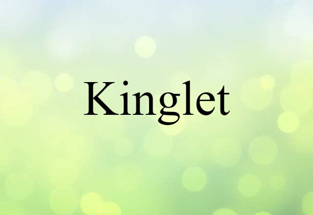 kinglet