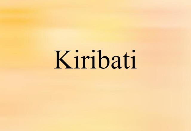 Kiribati