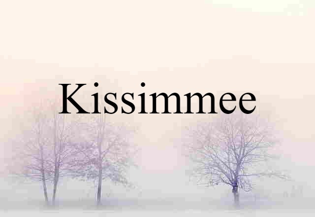 Kissimmee (noun) Definition, Meaning & Examples