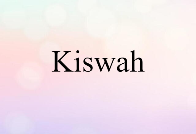 kiswah