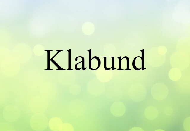 Klabund