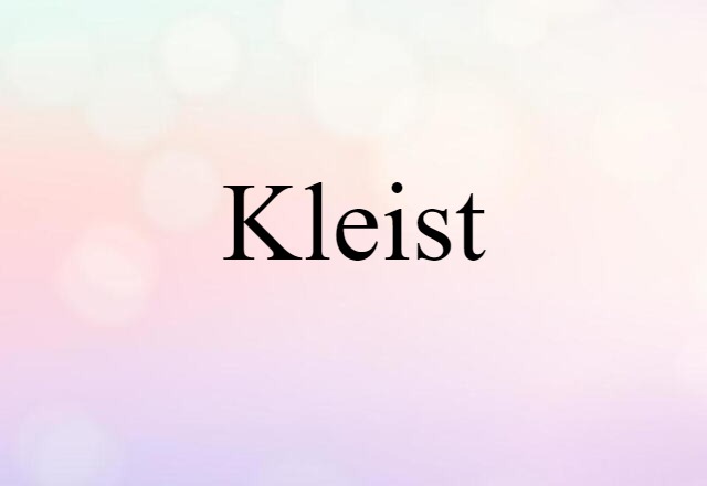 Kleist