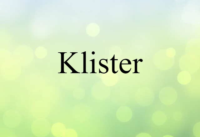 klister