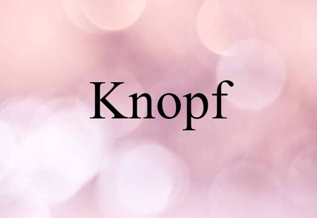 Knopf