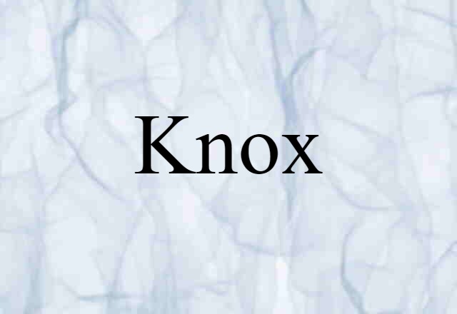 Knox