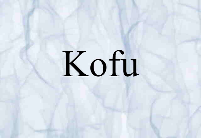 Kofu