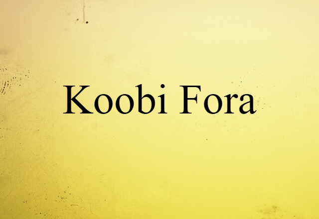 Koobi Fora