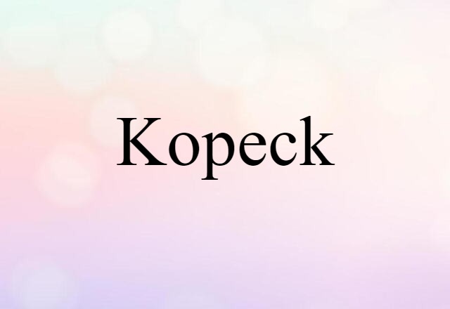 kopeck