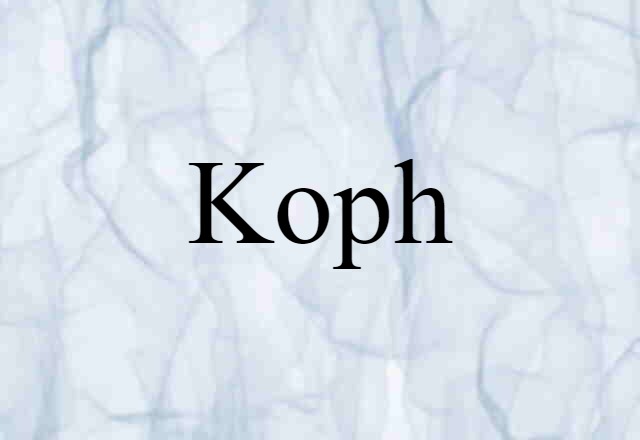 koph