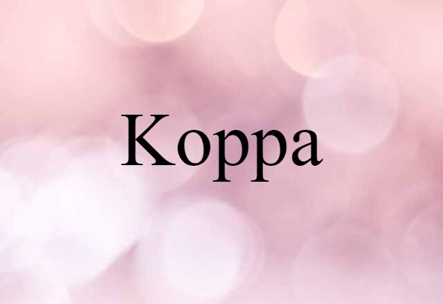 koppa