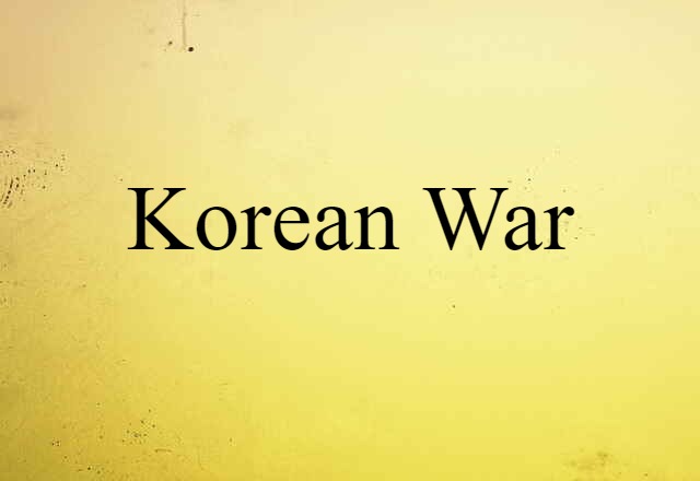 Korean War