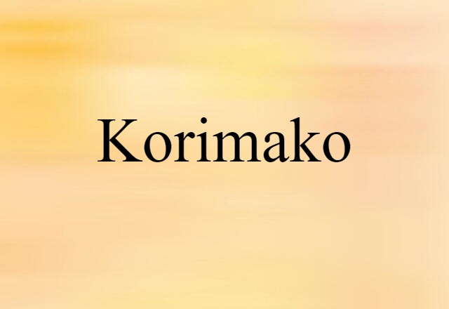 korimako