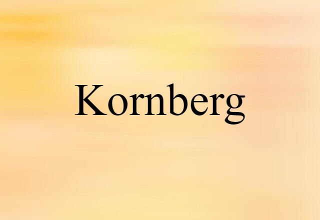 Kornberg