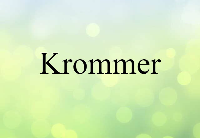 Krommer