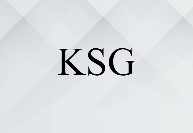 KSG