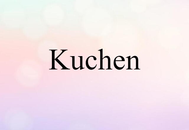 kuchen