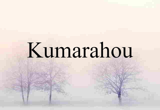 kumarahou