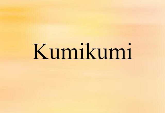 kumikumi